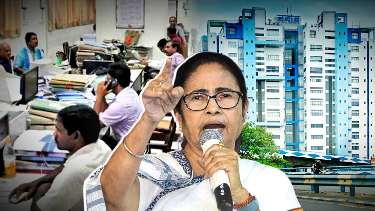 Government of West Bengal no holiday notice for Government employees