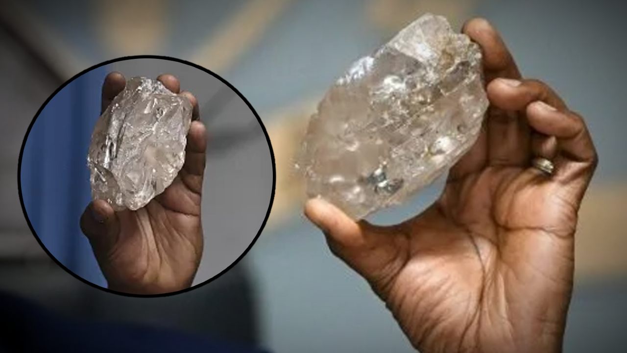 The world's second largest diamond was found in this country.