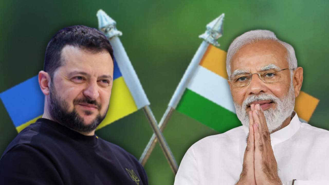 Important talks held between Narendra Modi and Volodymyr Zelenskyy.