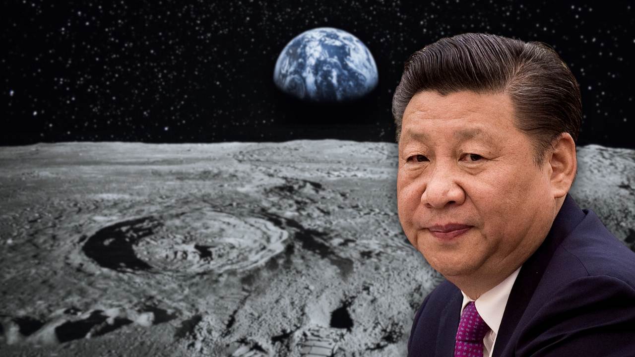 China is conducting experiments with lunar soil.