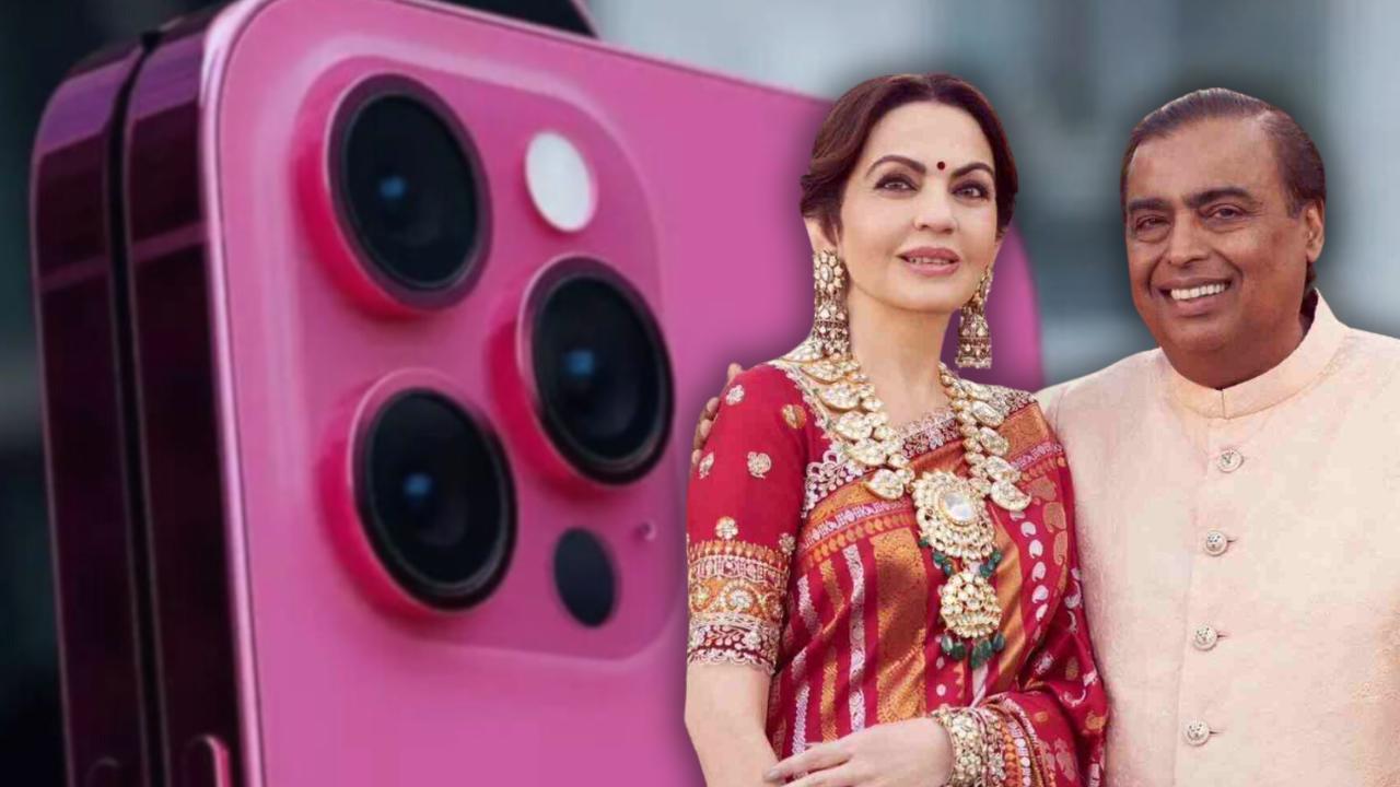 Which phone do Mukesh Ambani and Nita Ambani use.