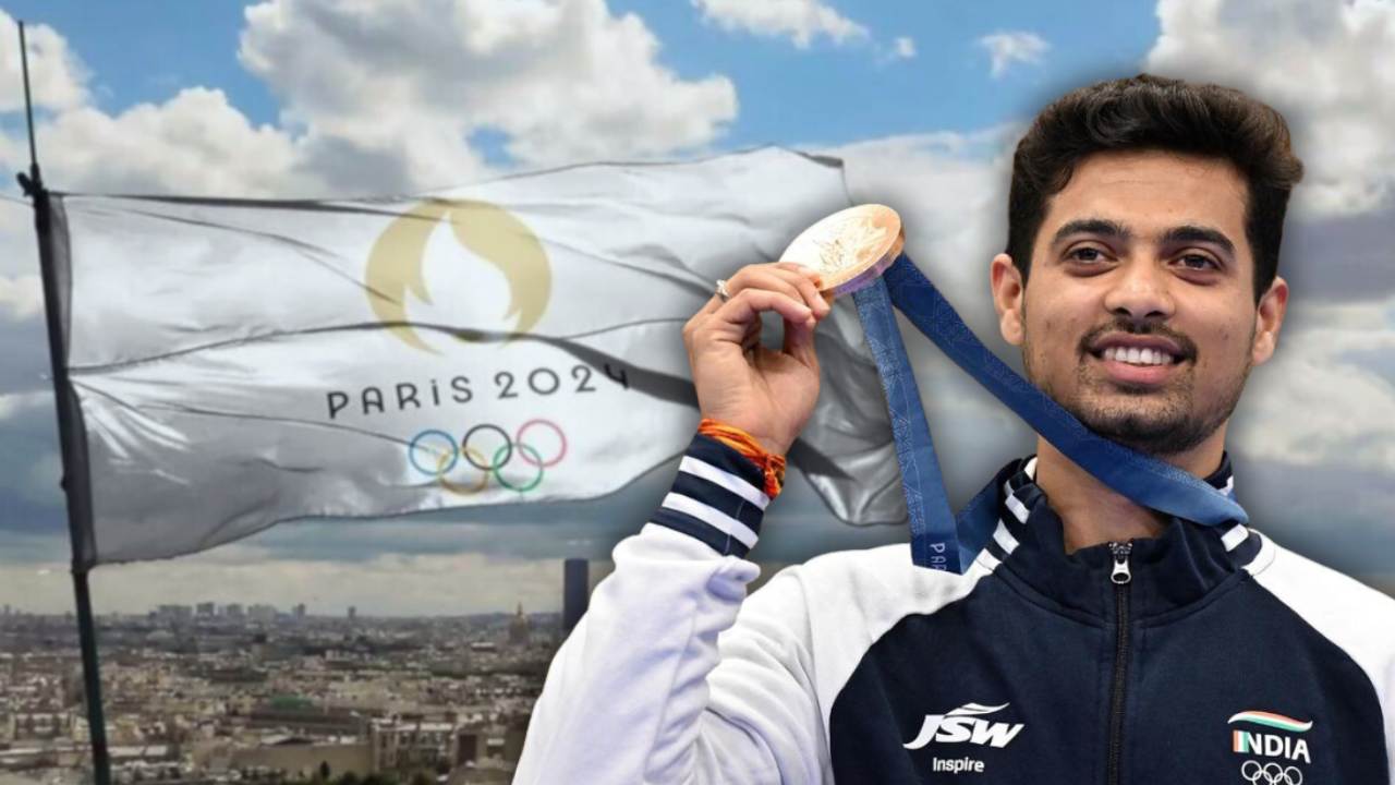 Swapnil Kusale won bronze in Paris Olympic 2024.