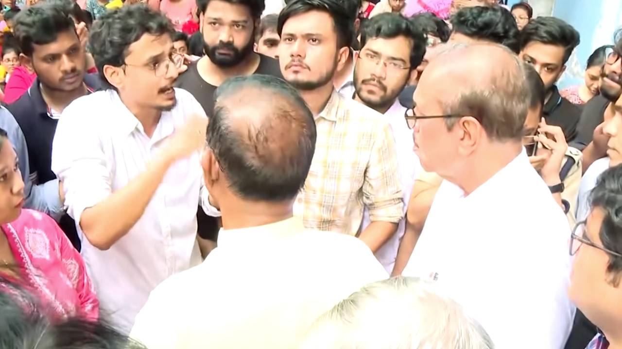 RG Kar case National Medical College protest