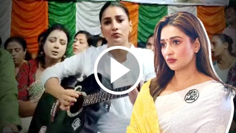 Sayantika Banerjee trolled for playing guitar in RG Kar incident protest program