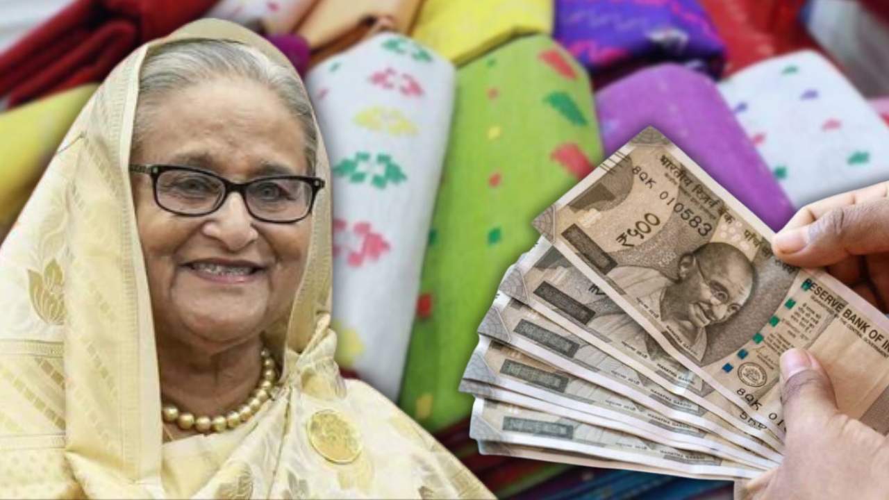 Sheikh Hasina made huge purchases in India.