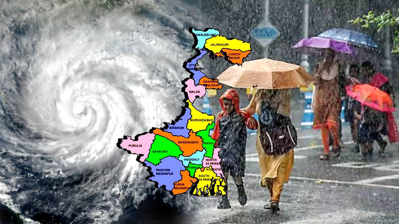 South Bengal weather rainfall alert in Kolkata North Bengal West Bengal weather update 9th August