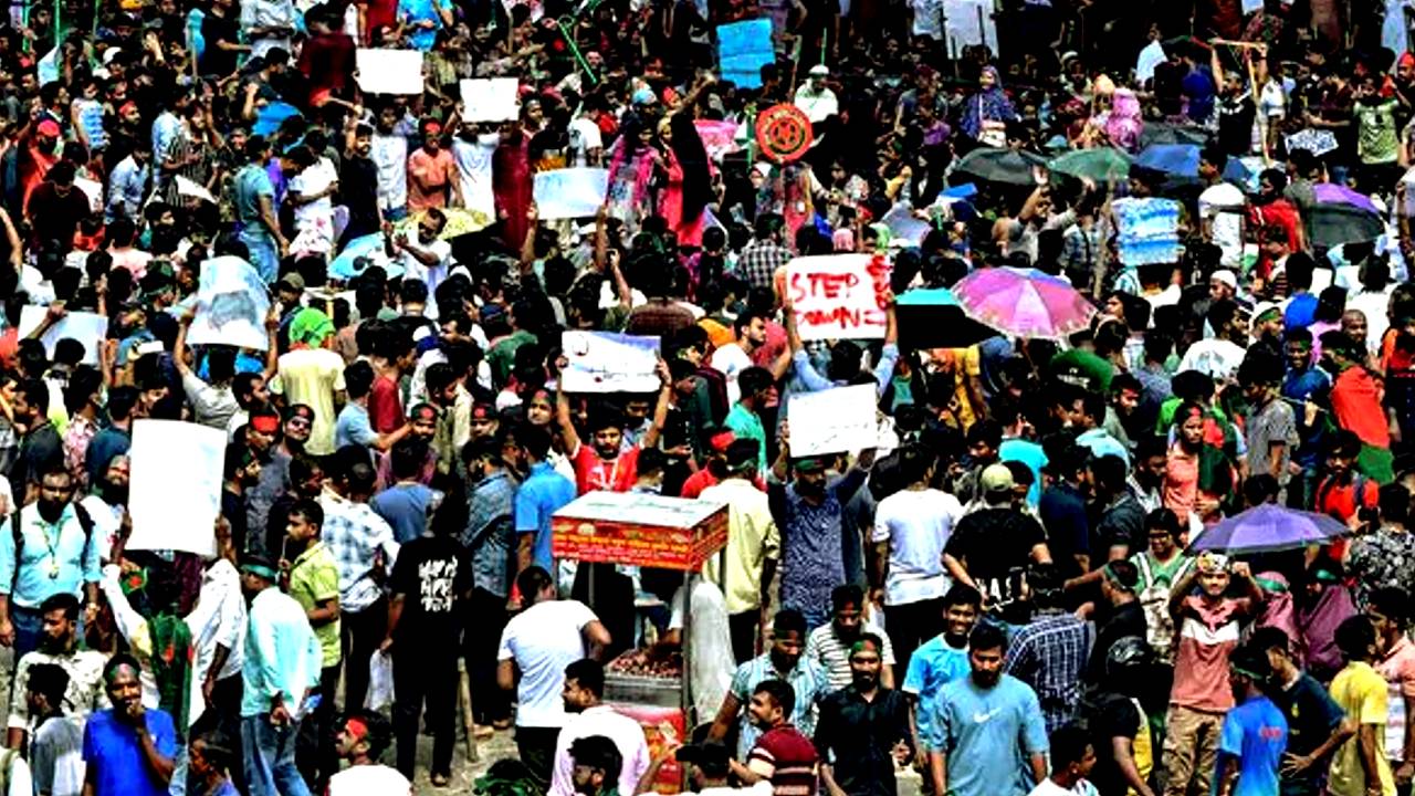 West Bengal Police Bangladesh protest