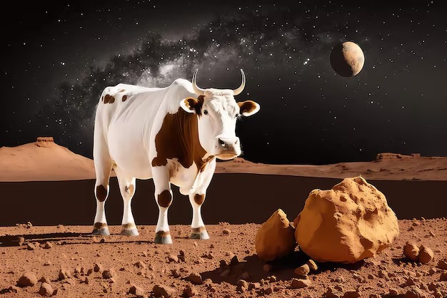 Cows may be hiding under the surface of Mars.