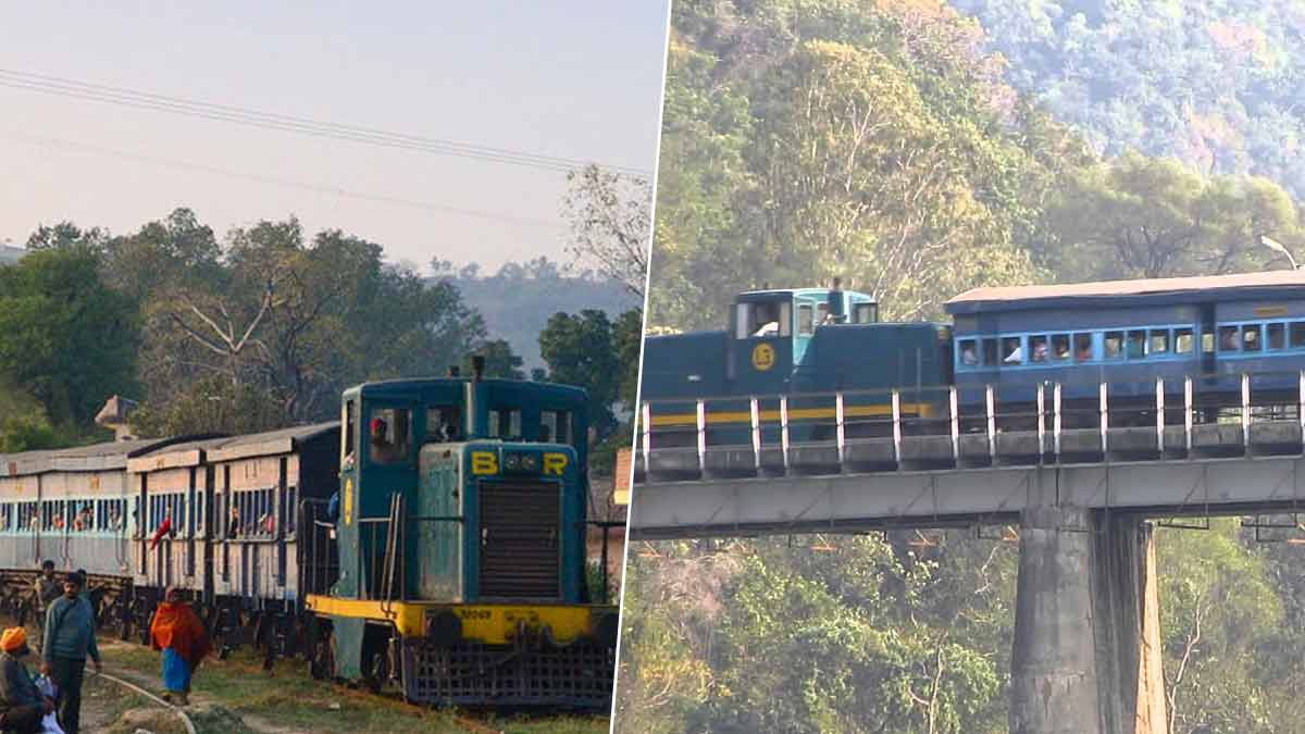 bhakra nangal dam train