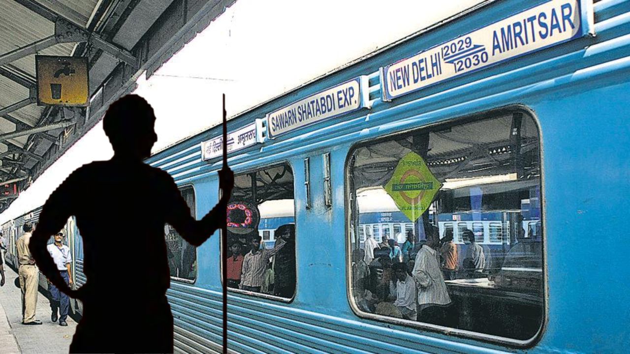 Farmer own a passenger train of Indian Railways