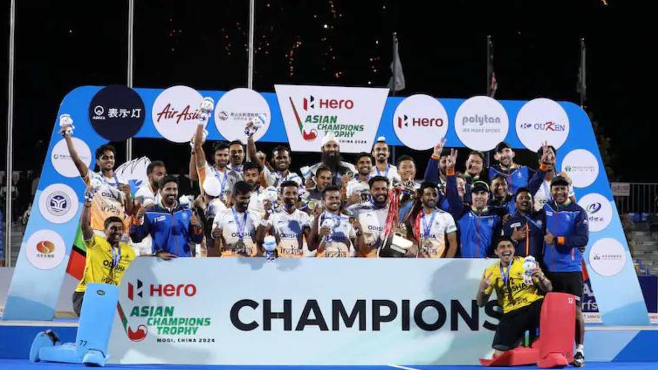 India won the Asian Champions Trophy.