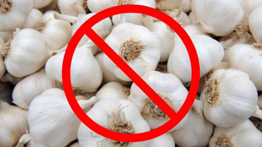 Beaware of Chinese Garlic.