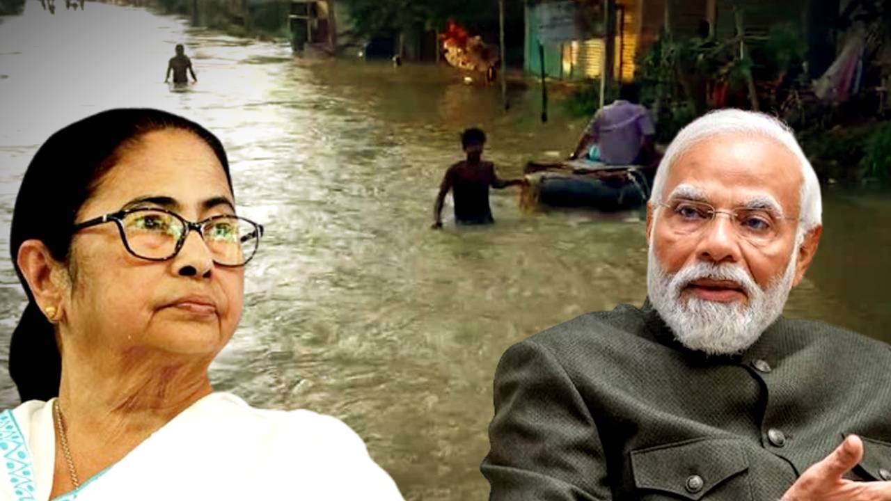 Mamata Banerjee gets reply letter from Central Government about flood situation in South Bengal