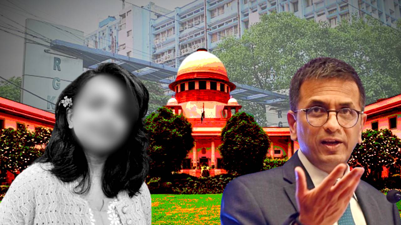 RG Kar case CJI DY Chandrachud asks about glass in the victims eyes