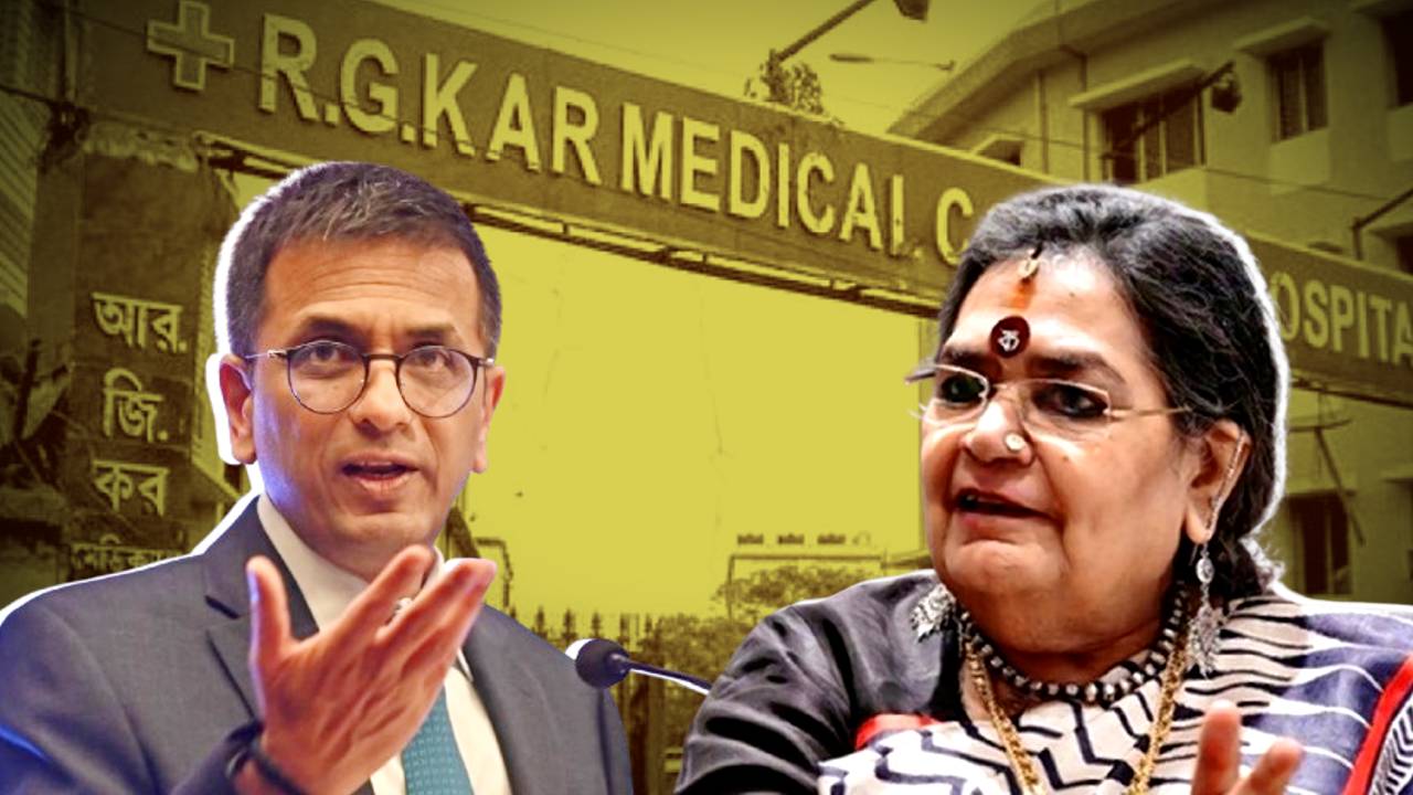 RG Kar case Usha Uthup asks a question to CJI DY Chandrachud