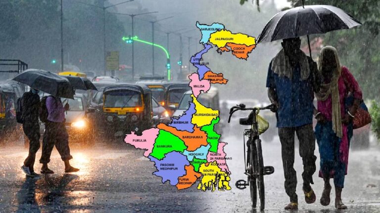 Rainfall South Bengal weather North Bengal Kolkata West Bengal weather update