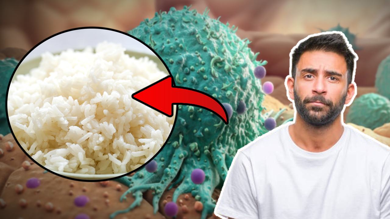 Eating rice can cause cancer.