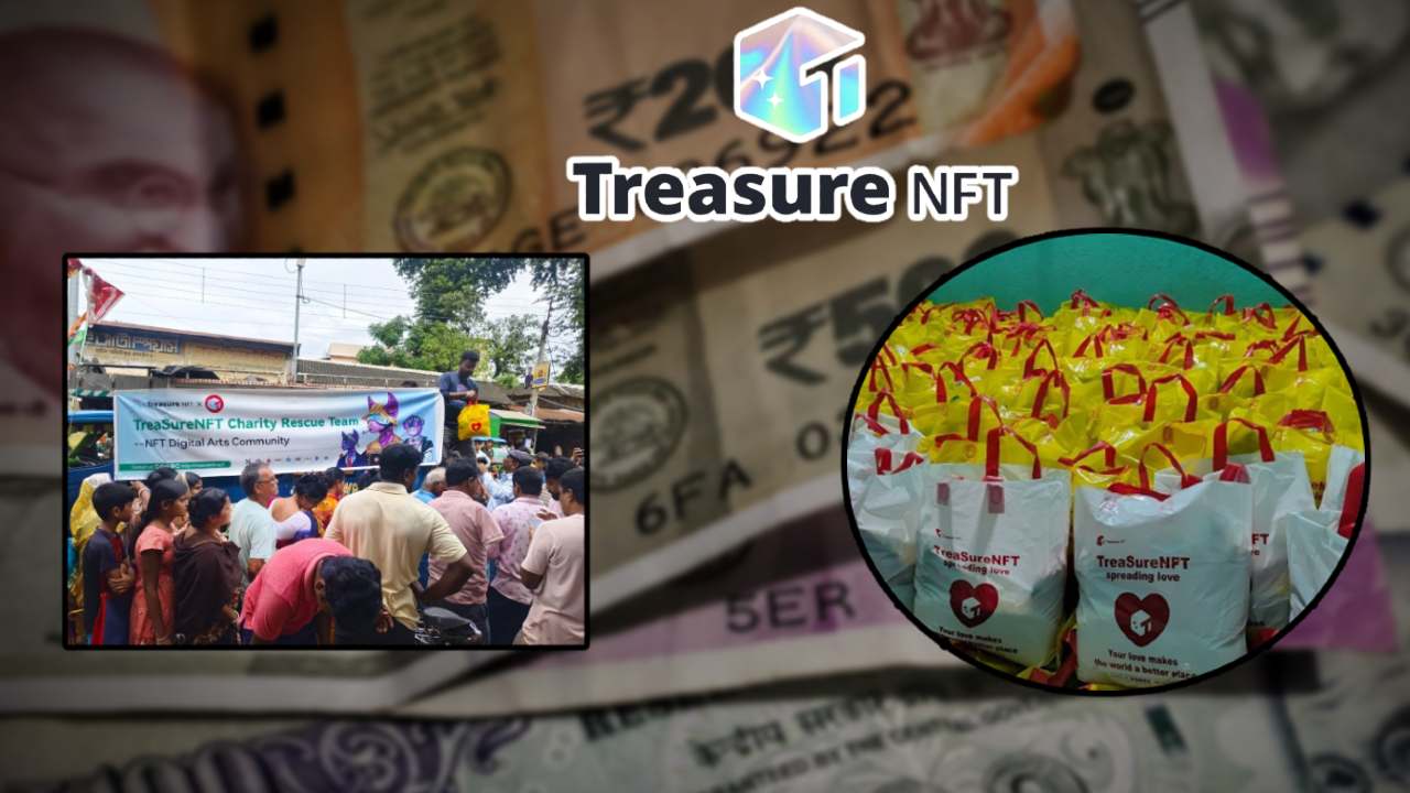 This time TreasureNFT stood by the flood victims.