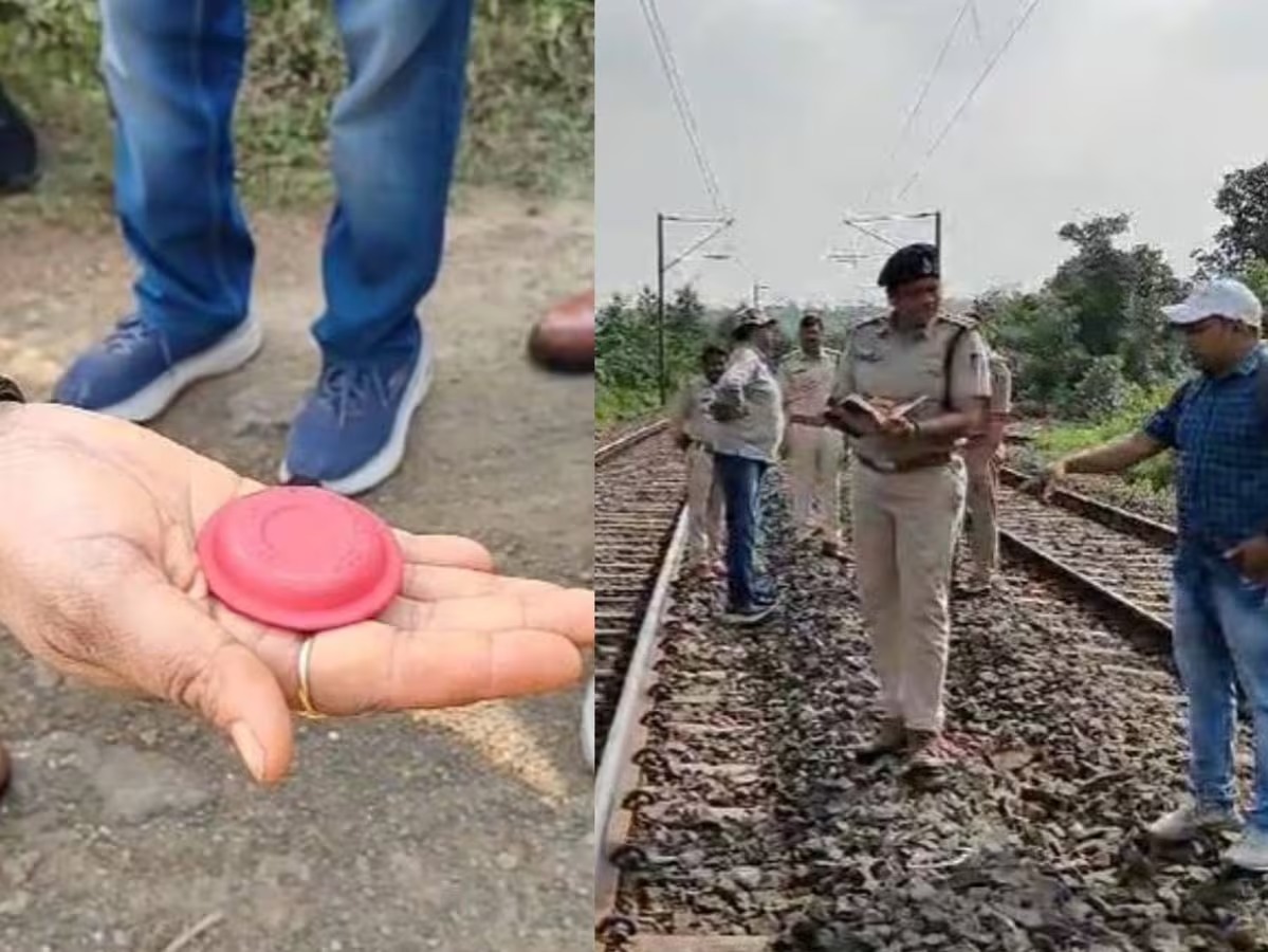 Why were 10 detonators placed on the track indian railways.