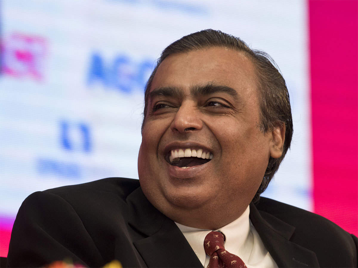 Share market benefited Mukesh Ambani.