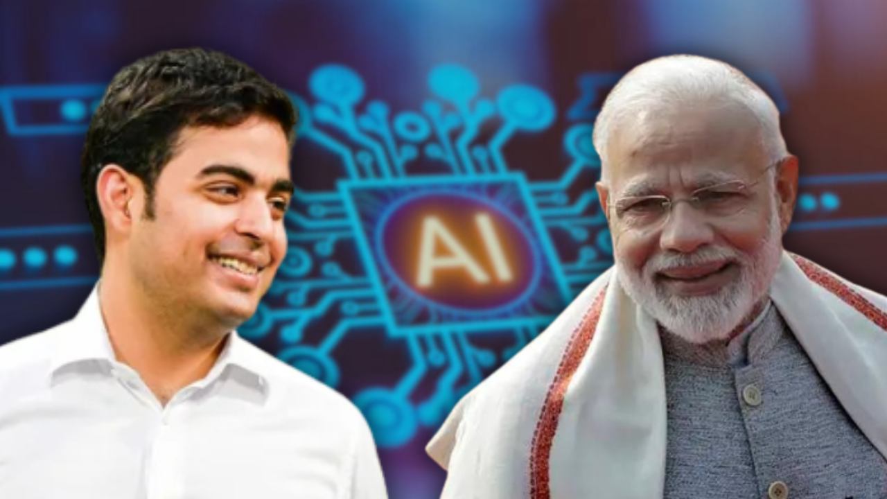 Akash Ambani made a big announcement about AI.