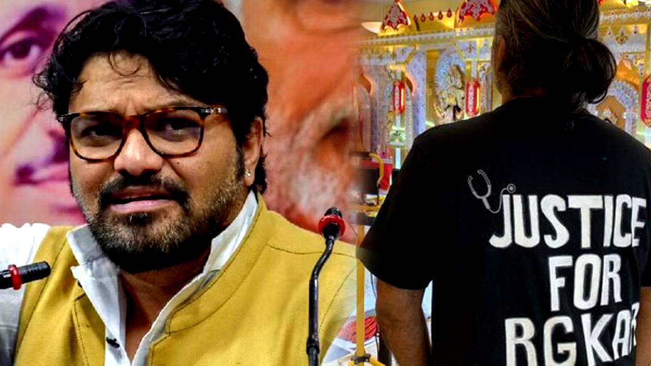 Babul Supriyo Justice for RG Kar tshirt