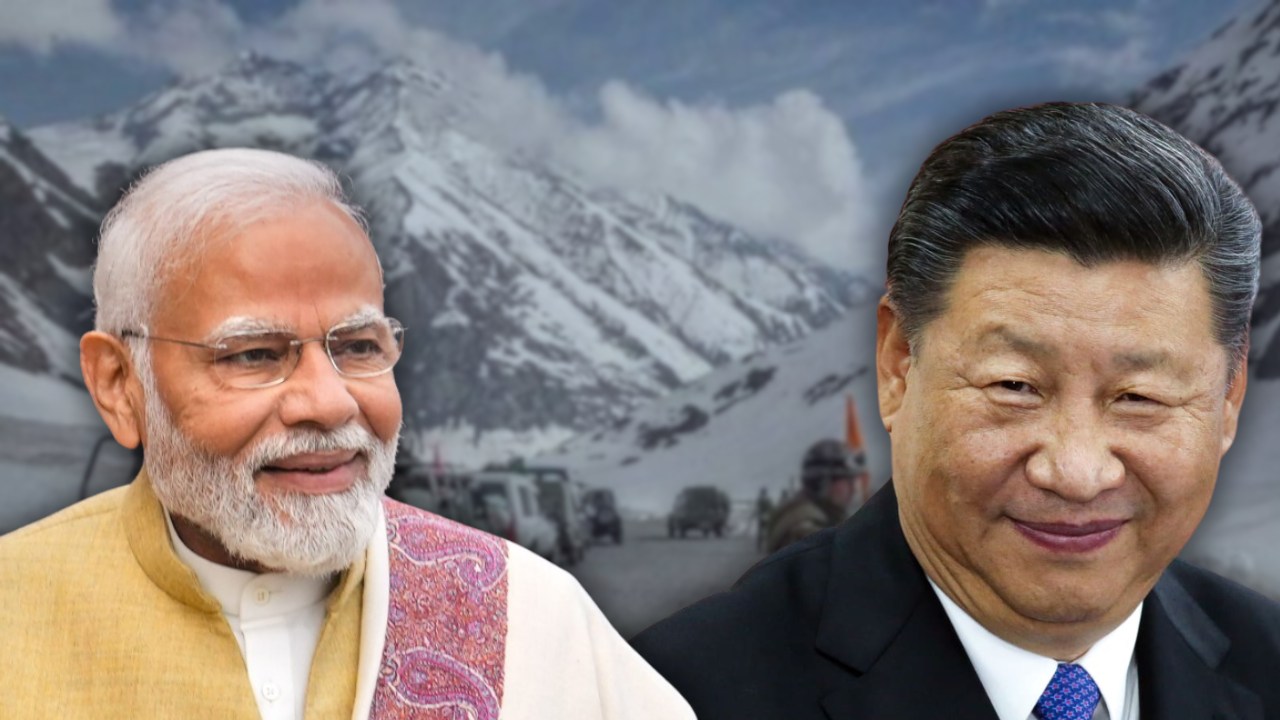 Dispute between India and China over LAC in Ladakh resolved.