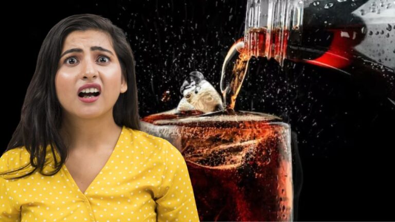 Be careful before consuming soft drink.