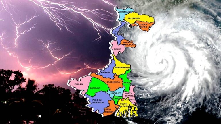 South Bengal weather cyclone Dana effect on Kolkata North Bengal West Bengal weather update