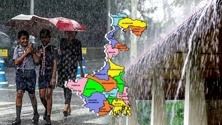 South Bengal weather rainfall alert in Kolkata North Bengal West Bengal weather update