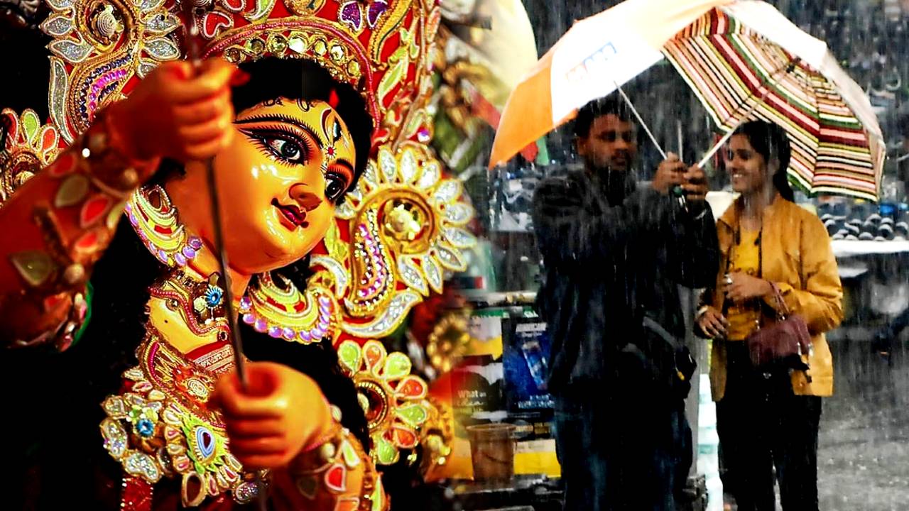 South Bengal weather update rainfall alert South Bengal Kolkata North Bengal during Durga Puja