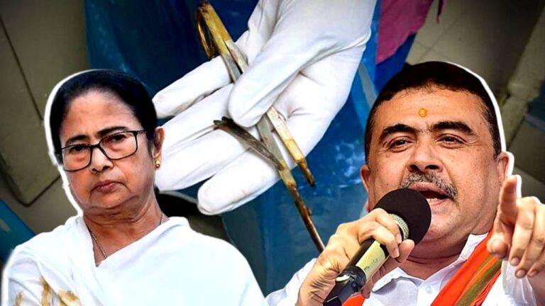 Suvendu Adhikari slams Mamata Banerjee over SSKM Hospital broken scissor controversy