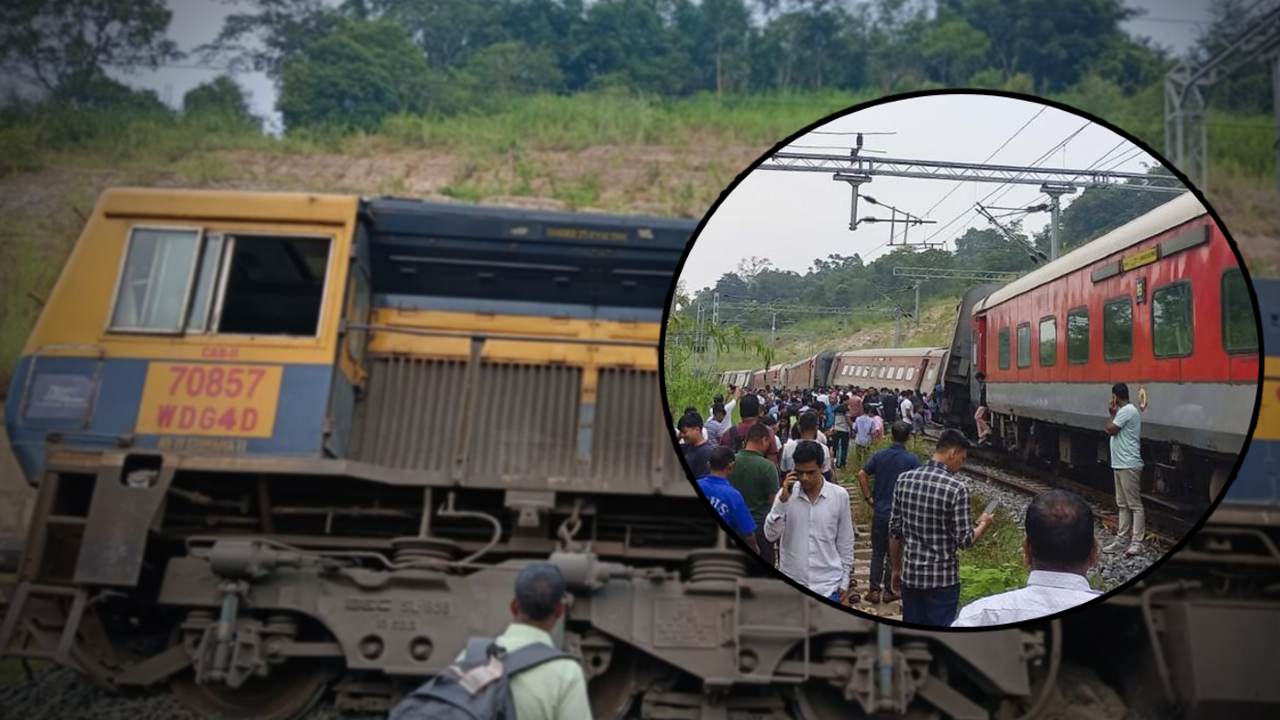 8 coaches of Lokmanya Tilak Express derailed Indian Railways.