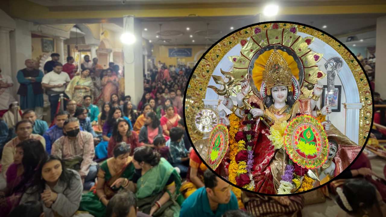 Durga Puja was completed in Washington.