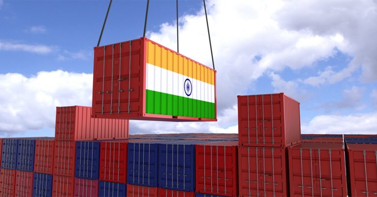 India exports increased.