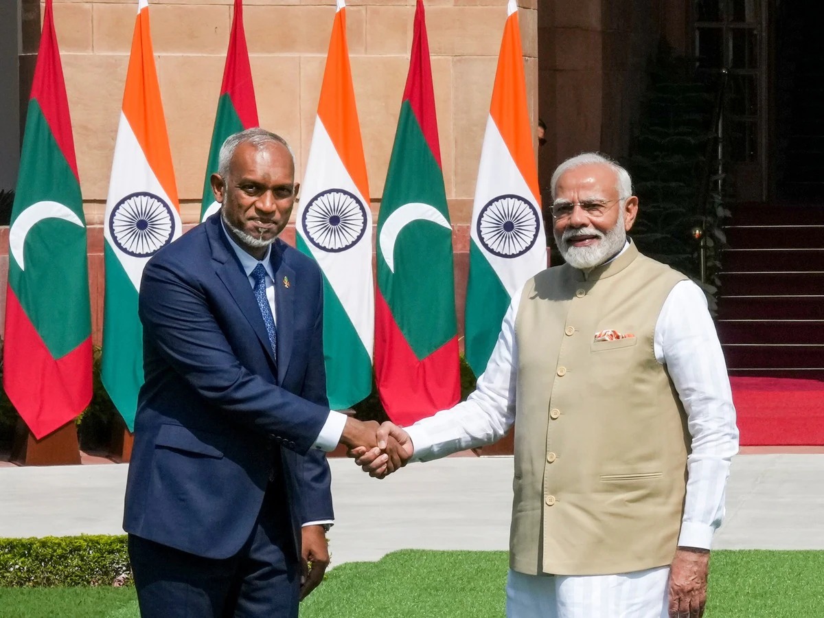 What did Mohamed Muizzu say when he came to India?