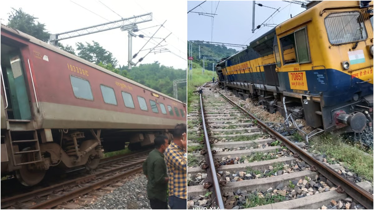 8 coaches of Lokmanya Tilak Express derailed Indian Railways.