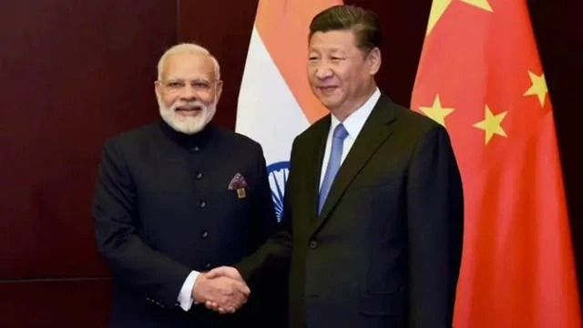 Narendra Modi met Xi Jinping after 5 years.