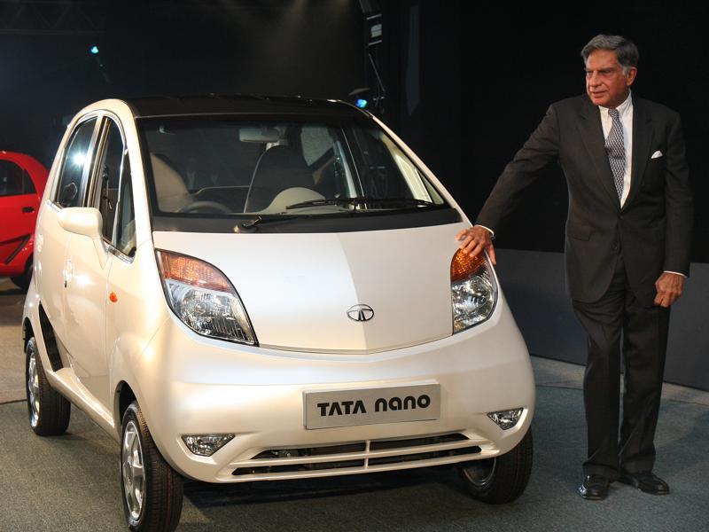 Ratan Tata favourite car Tata Nano.