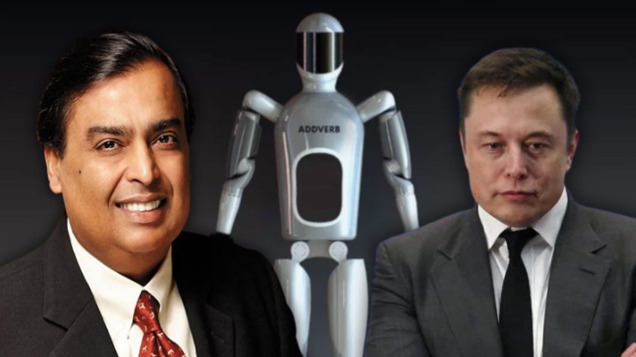 Mukesh Ambani brings India's first humanoid robot.