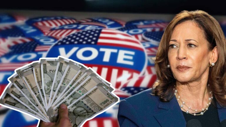 Kamala Harris is asking for donations from the people.