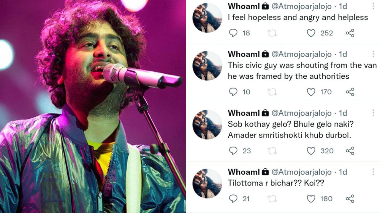 Arijit Singh post on RG Kar case