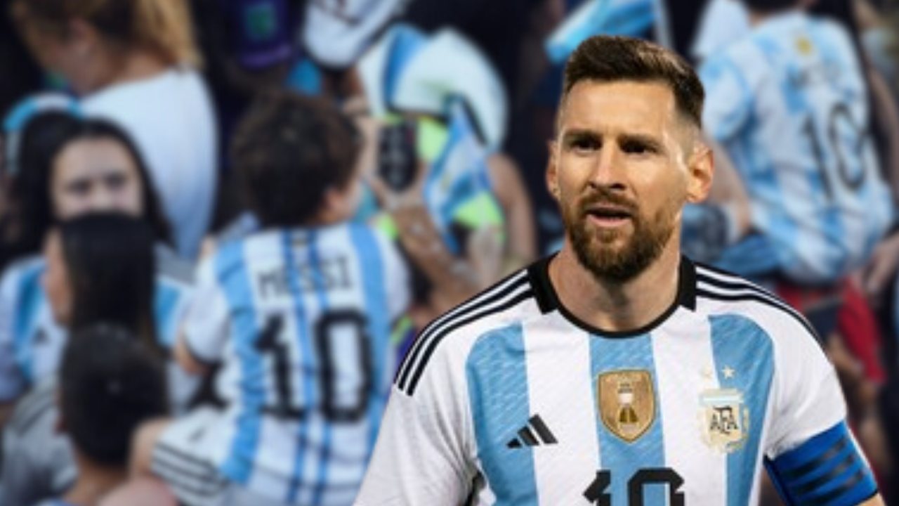 Lionel Messi jersey cannot be worn in Argentina matches.