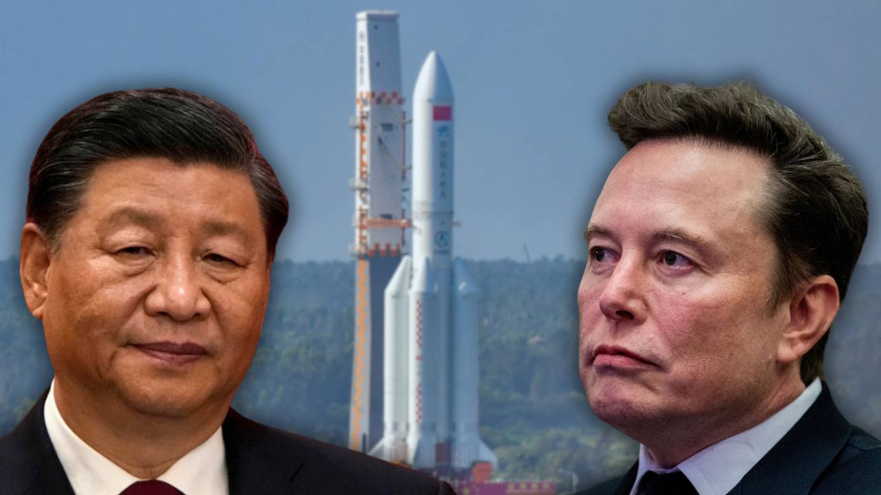 China make a rocket design dupilcate of SpaceX.