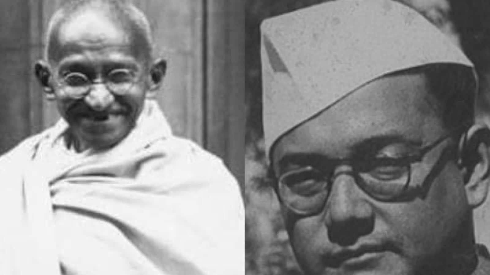 Netaji-Gandhiji 