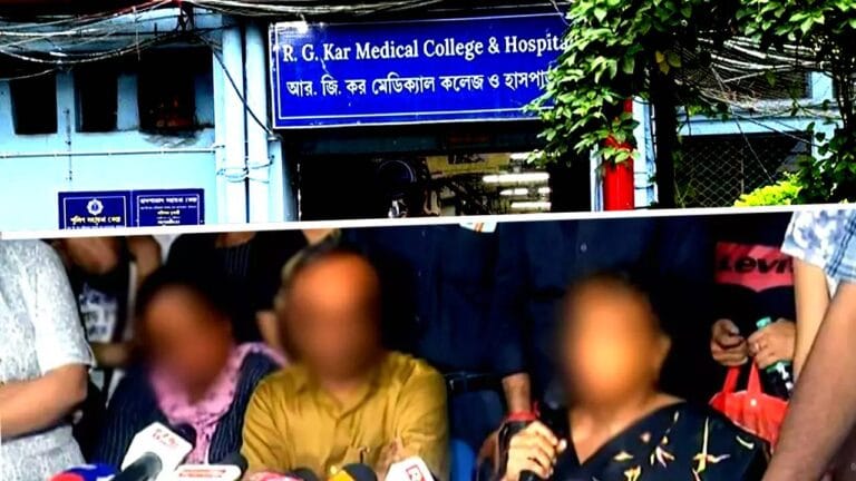 RG Kar case victims parents on newly formed West Bengal Junior Doctors Association