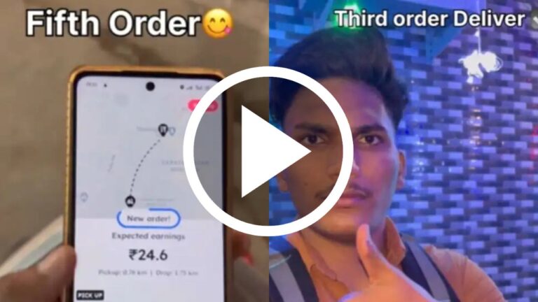 Zomato delivery boy delivered food earn only 310 rupees.