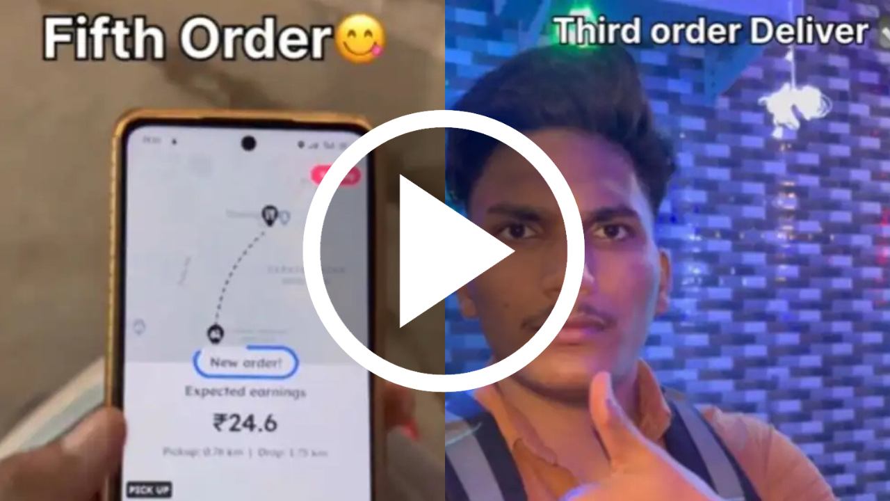 Zomato delivery boy delivered food earn only 310 rupees.