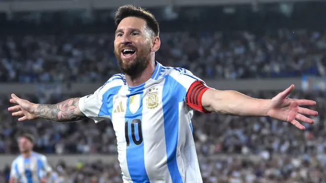 Lionel Messi jersey cannot be worn in Argentina matches.