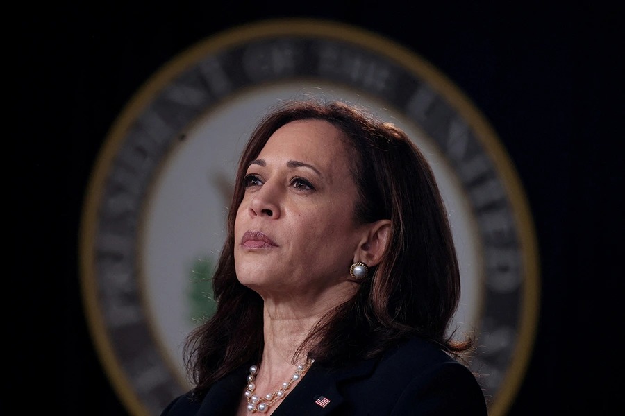 Kamala Harris is asking for donations from the people.